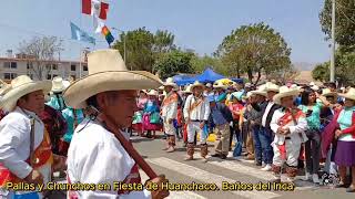 Pallas y Chunchos en Fiesta de Huanchaco Baños del Inca Cajamarca [upl. by Nnayelhsa]