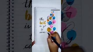 Diary decoration ideas ✨ shorts viral ytshorts draw [upl. by Atled]