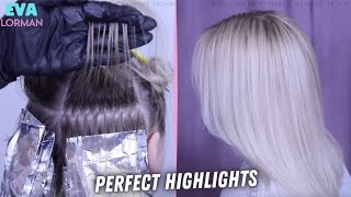 How to Dye Highlights  Babylights Highlights Tutorial 2023 by Eva Lorman [upl. by Rimat]