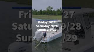 The 2024 Mt Pleasant Towne Centre Boat Show is this weekend boatshow mountpleasantsc [upl. by Anniram]