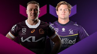 NRL 2024  Broncos v Storm Round 27  Match Preview [upl. by Sirc]