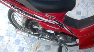 Yamaha Crypton al corte escape competicion [upl. by Thant662]