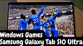 How to Play Windows Games on Android  Samsung Galaxy Tab S10 Ultra [upl. by Dagall]