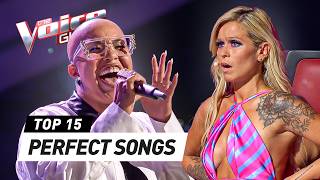 PERFECT SONG CHOICES in the Blind Auditions on The Voice [upl. by Anastase71]