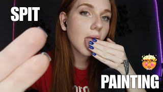 ASMR  Intense Spit Painting 🤯 WARNING you will tingle at 0400 ✨ [upl. by Christmas]