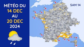 Météo du Samedi 14 au Vendredi 20 Décembre 2024 [upl. by Ahsinirt355]