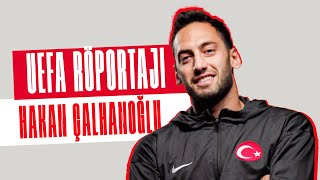 A Millî Takım  Hakan Çalhanoğlu EURO2024 Röportajı [upl. by Nahgiem948]