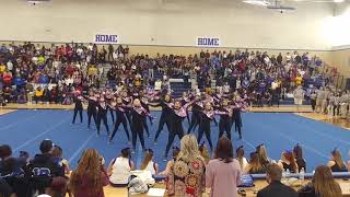 NFHS Sapphire Strutters  Pep Rally Hip Hop  92719 [upl. by Nnaylime]