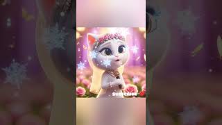 Hassbi Rabbi jallallah 💕 ringtone 2024 cats Naat  cute cat shorts cats naat [upl. by Anirbac953]