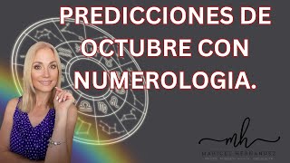 Predicciones de Octubre con Numerologia [upl. by Alphonso]