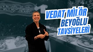 Vedat Milör Beyoğlu tavsiyelerini denedik bayıldık [upl. by Bubalo]