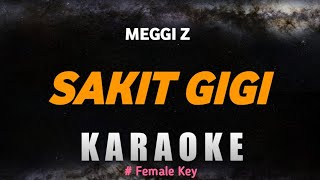 Karaoke meggy z sakit gigi  Kentrung modern FEMALE KEY [upl. by Conover]