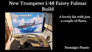 New Trumpeter Fairey Fulmar 148 build [upl. by Akilam]