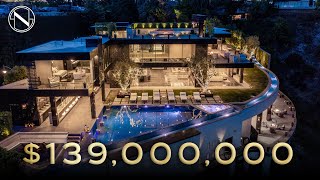 Inside a 139 MILLION UltraLuxury Bel Air Mansion [upl. by Ahsenra]