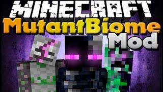 Обзор мода minecraft Гнилой Биом с Мутантами Бонус №40 mutant biome [upl. by Tessy]