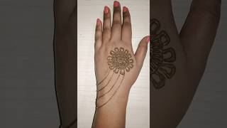 stylish mehndi tricks  heena mehndi mehndishorts shorts trending ❤️❤️ [upl. by Halladba]