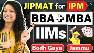 🔥IIM BBAMBA IPM JIPMAT Exam 2024 BBA JIPMAT Entrance Exam Pattern 2024📝bba ipm jipmat viral [upl. by Stambaugh]