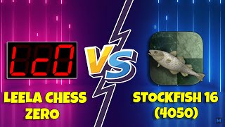 Stockfish 16 vs Leela Chess Zero  Majestic Queen Sacrifice and Knight Underpromotion [upl. by Jody]