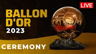 Ballon dOr 2023 Award Ceremony Live Streaming Messi Mbappe Haaland [upl. by Siramay303]