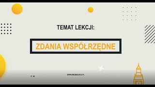 Język polski  zdania współrzędne [upl. by Syramad505]