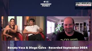 Renata Vaca amp Diego Calva On The New Apple TV Series quotMidnight Familyquot amp More [upl. by Lenette]