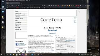 Windows10CoreTempOutils partie 1 [upl. by Haleeuqa]