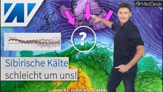 Sibirische Kälte und Luftmassengrenze Schnee am 2 Advent und Nikolaustag Regionaler Dauerfrost [upl. by Ateikan]