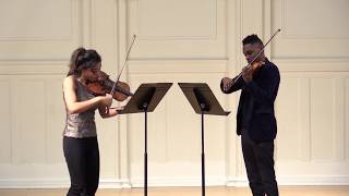 MBC Violin 116 SaintGeorges – quotTheme from Sonata No 4 for Two Violinsquot [upl. by Delphina]