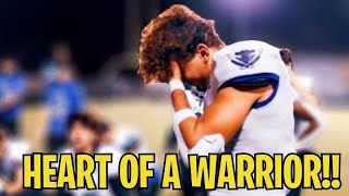 Heart of a WARRIOR Round 1 Football Playoffs [upl. by Tench]