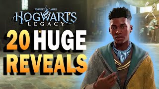 20 MAJOR REVEALS From Hogwarts Legacy Gameplay Showcase [upl. by Sanderson]