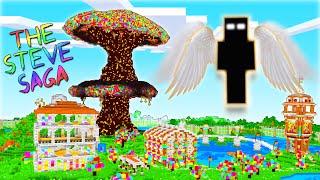 MC Steve Saga  God Steve RESTORED the RAINBOW TOWN [upl. by Poyssick251]