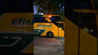 Bus efisiensi Jepara Cilacap Masuk terminal jati kudus busmania shortvideo [upl. by Iredale]