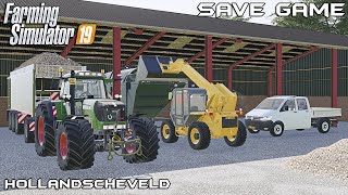 Save Game V2  Animals on Hollandscheveld  Farming Simulator 19 [upl. by Enilrae193]