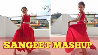 SANGEET MASHUP  Wedding Dance  Badi Mushkil Ghagra  Dance Cover  Ditya Sisodia [upl. by Strickler]