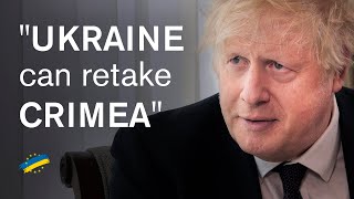 BORIS JOHNSON interview in Ukraine Trump war and Ukraine’s victory in a nutshell [upl. by Aurelia]