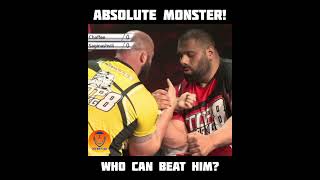 Dave Chaffee vs Levan Sagnashvili arm wrestling match  Top 8  When absolute monsters clash shorts [upl. by Nahtam]