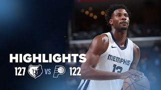 Memphis Grizzlies vs Indiana Pacers Highlights  100823 [upl. by Ragucci]