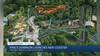 Worlds tallest and longest launched wing coaster to open at Kings Dominion [upl. by Layol]