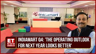 IndiaMart Shares Insights On Latest Q4 Results amp Outlines The Projected Path For FY25  ET Now [upl. by Ardnauqal7]