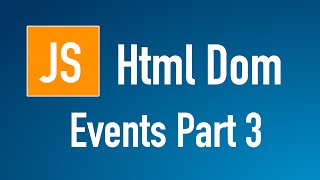 Learn JS HTML Dom In Arabic 36  Events  OnClick OnDblClick OnMousEnter [upl. by Berneta490]