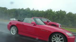 Convertible drive in the rain sh [upl. by Rachele]