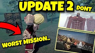 AOT Revolution UPDATE 2 BEST MISSIONS To GRIND [upl. by Osswald]