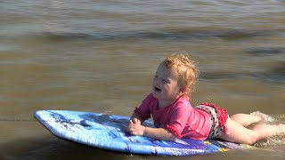 Relive The Busbys Wet And Wild Trip to Galveston  OutDaughtered [upl. by Wartow225]