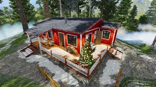 8x12 Meters Modern Small House Design  3 Bedrooms Cabin House [upl. by Etnaed]