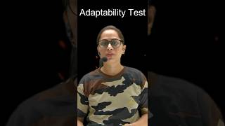 Adaptability test in indian Army adaptabilitytest [upl. by Sutsuj]