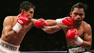 Manny Pacquiao vs Erik Morales 2nd fight  Мэнни Пакьяо  Эрик Моралес 2й бой [upl. by Nomit]