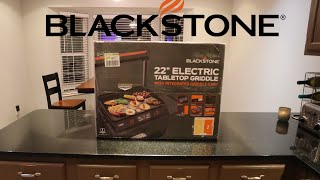 LETS TAKE A LOOK AT THE BLACKSTONE 22quot ESERIES GRIDDLE BLACKSTONE GRIDDLE [upl. by Oihsoy948]