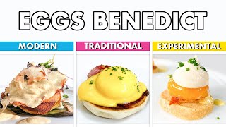 3 Chefs Cook Eggs Benedict 3 Ways Traditional Modern Experimental  Bon Appétit [upl. by Granlund624]