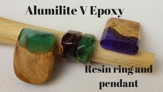 Alumilite v epoxy for jewellery [upl. by Merchant389]