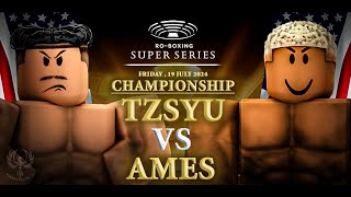 PBC RoBoxing Super Series  Tszyu Vs Ames [upl. by Eetsud]